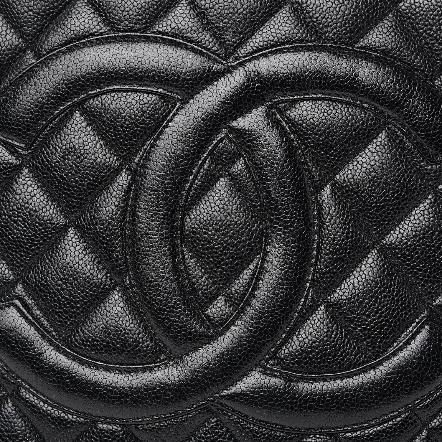 Chanel Caviar Quilted Medallion Tote Black 7 of 12