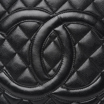 Chanel Caviar Quilted Medallion Tote Black 7 of 12
