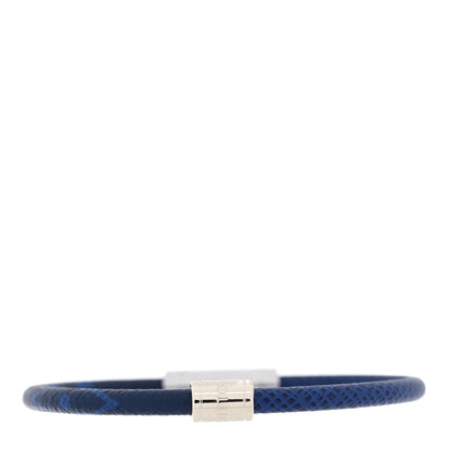 Louis Vuitton Taigarama Split Bracelet 21 Blue 1 of 5