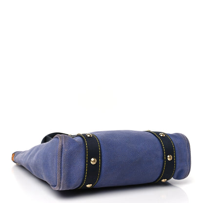 Louis Vuitton Toile Antigua Cabas MM Blue 4 of 11