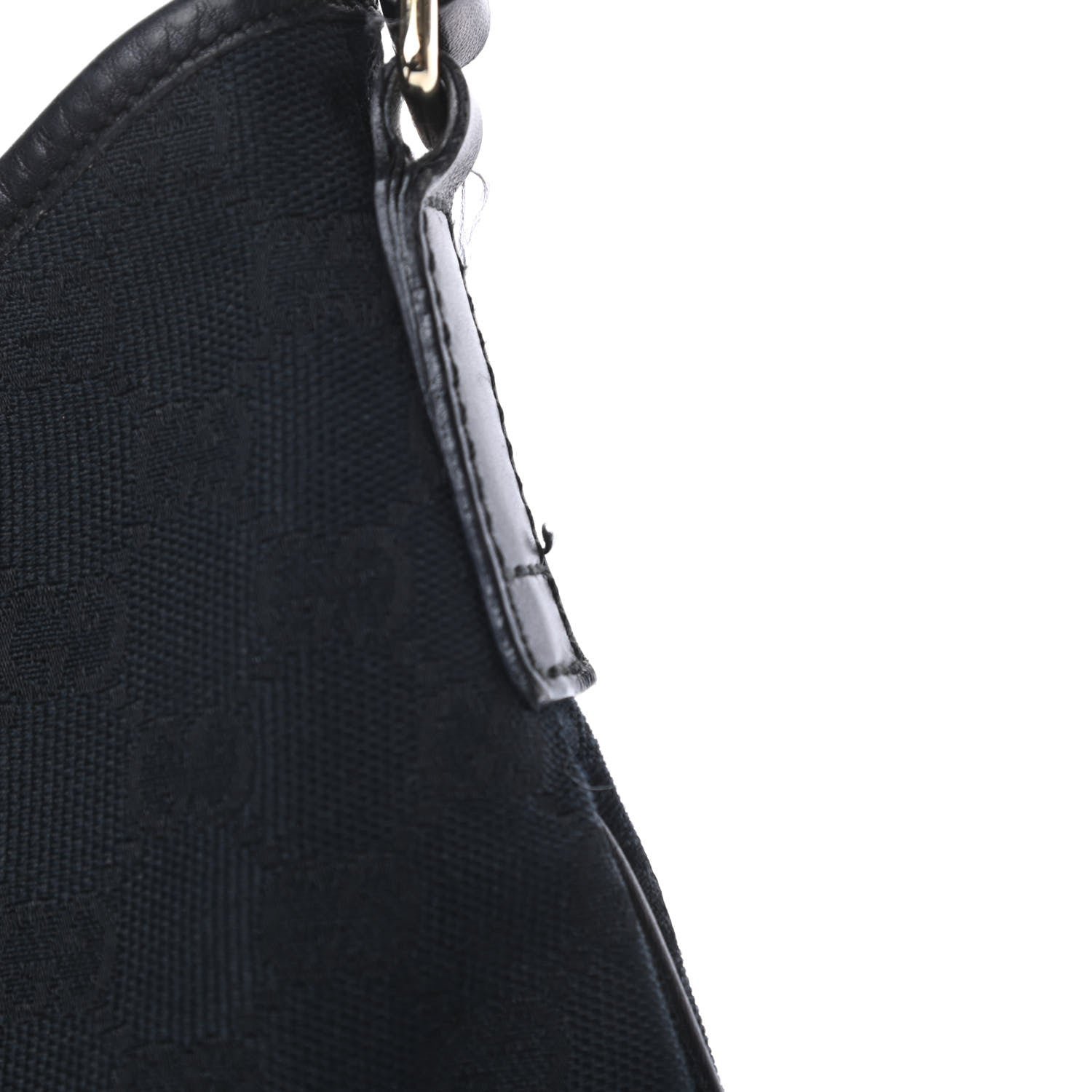 Gucci Monogram Medium New Britt Hobo Black 12 of 15