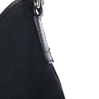 Gucci Monogram Medium New Britt Hobo Black 12 of 15