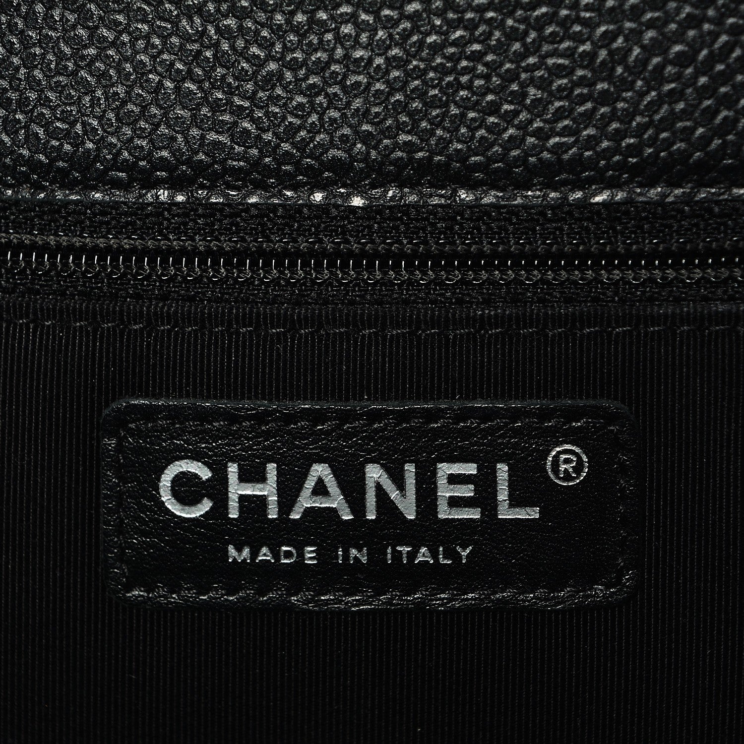 Chanel Caviar Quilted Flap Tote Black 6 of 8