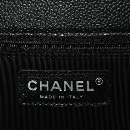 Chanel Caviar Quilted Flap Tote Black 6 of 8