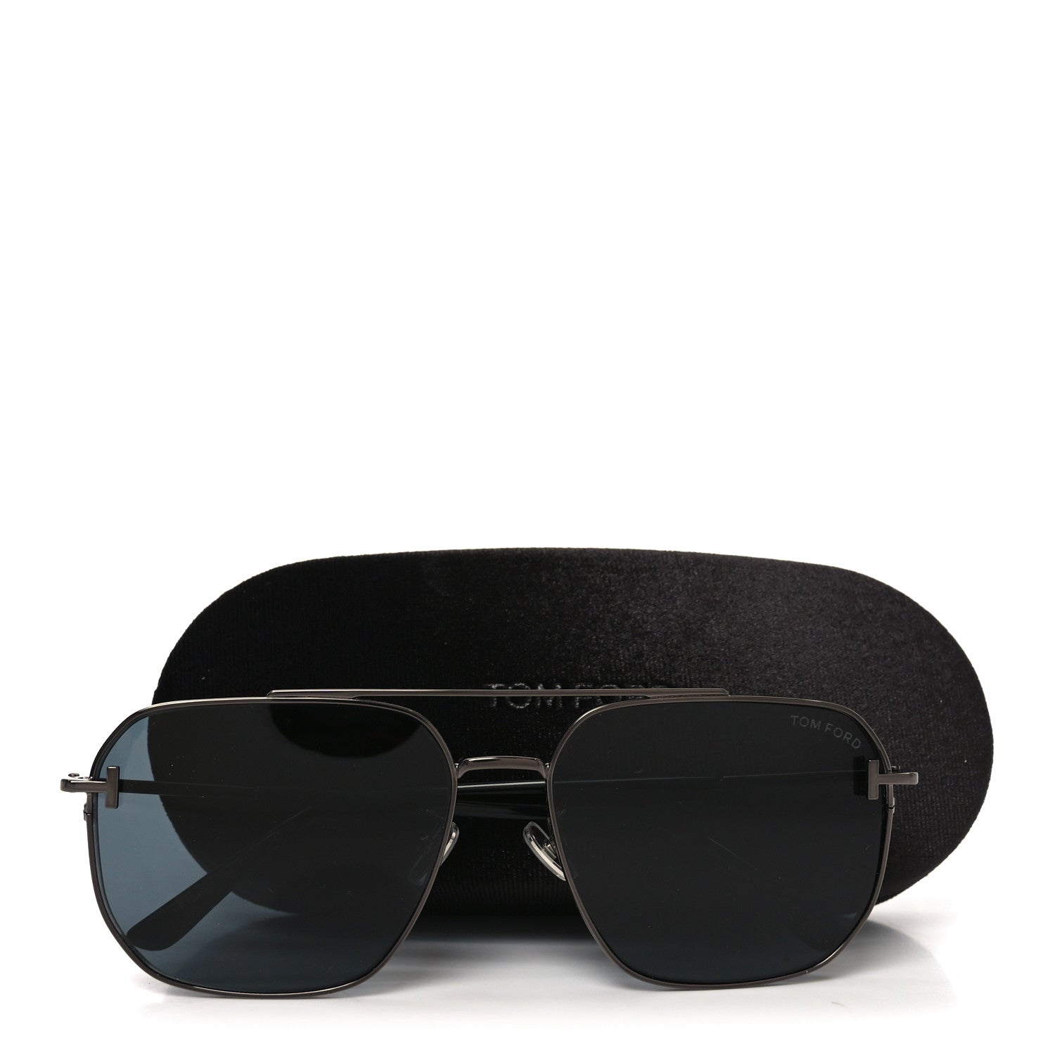 Tom Ford Navigator Aviator Sunglasses TF1249 Gunmetal 7 of 7