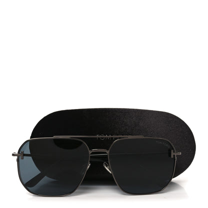 Tom Ford Navigator Aviator Sunglasses TF1249 Gunmetal 7 of 7