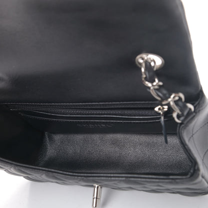 Chanel Lambskin Quilted Mini Rectangular Flap Black 4 of 4