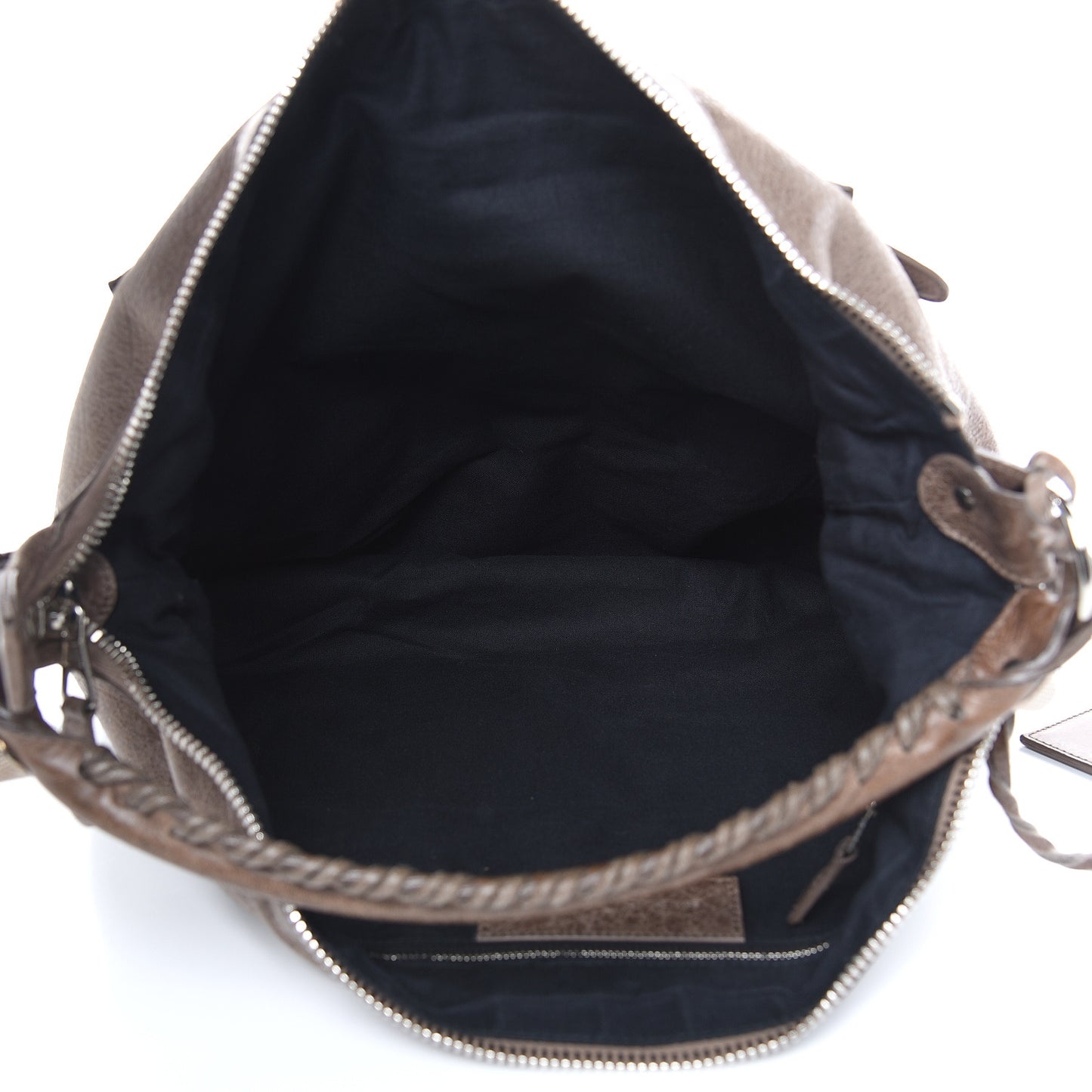 Agneau Giant 21 Silver Hardware Day Hobo Noix