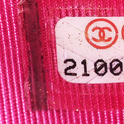 Chanel Caviar Quilted Wallet on Chain WOC Pink 7 of 13