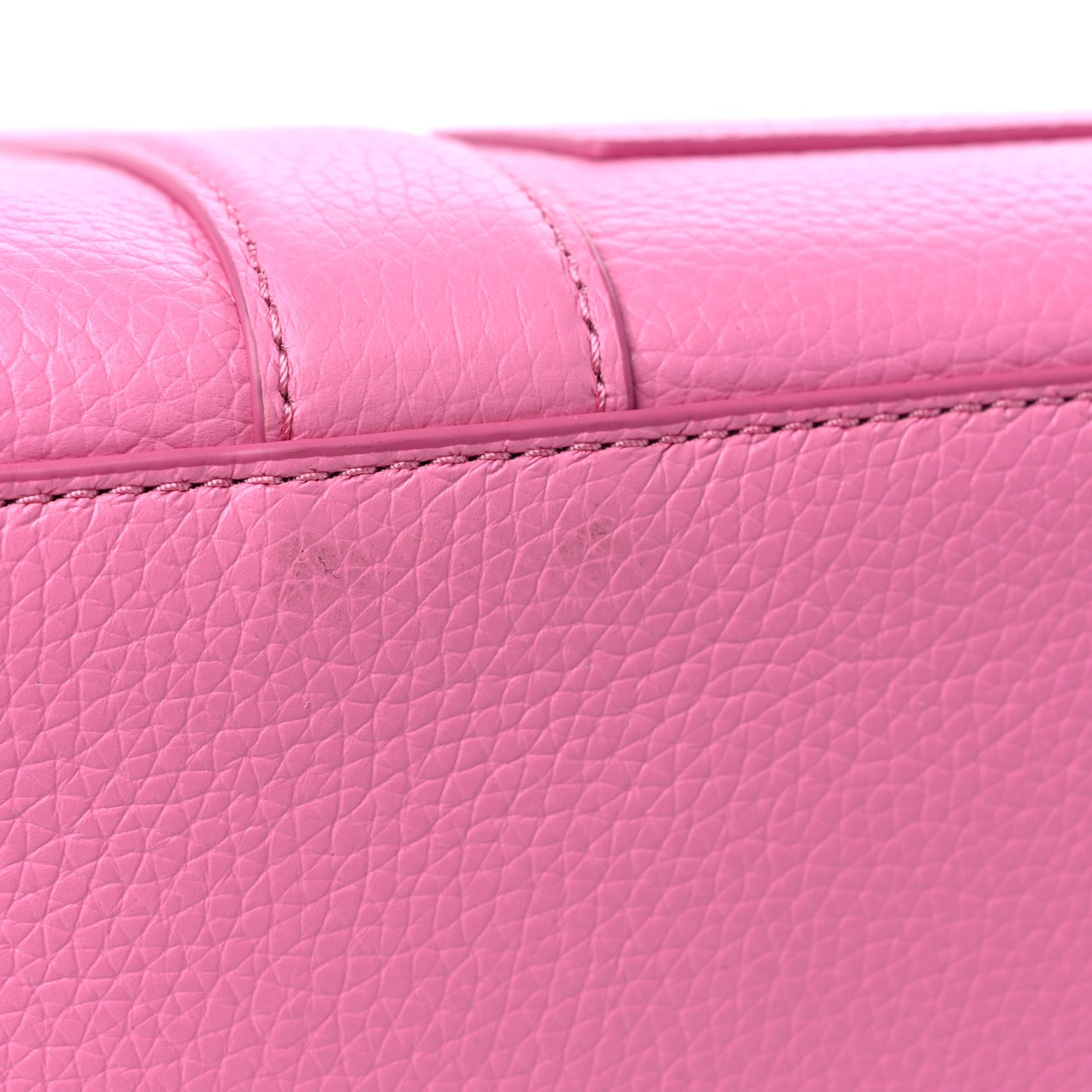 Grained Calfskin Small The Tote Bag Candy Pink