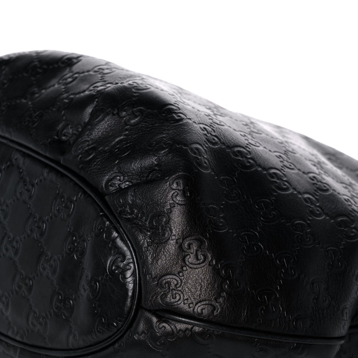 Guccissima Pelham Medium Hobo Black