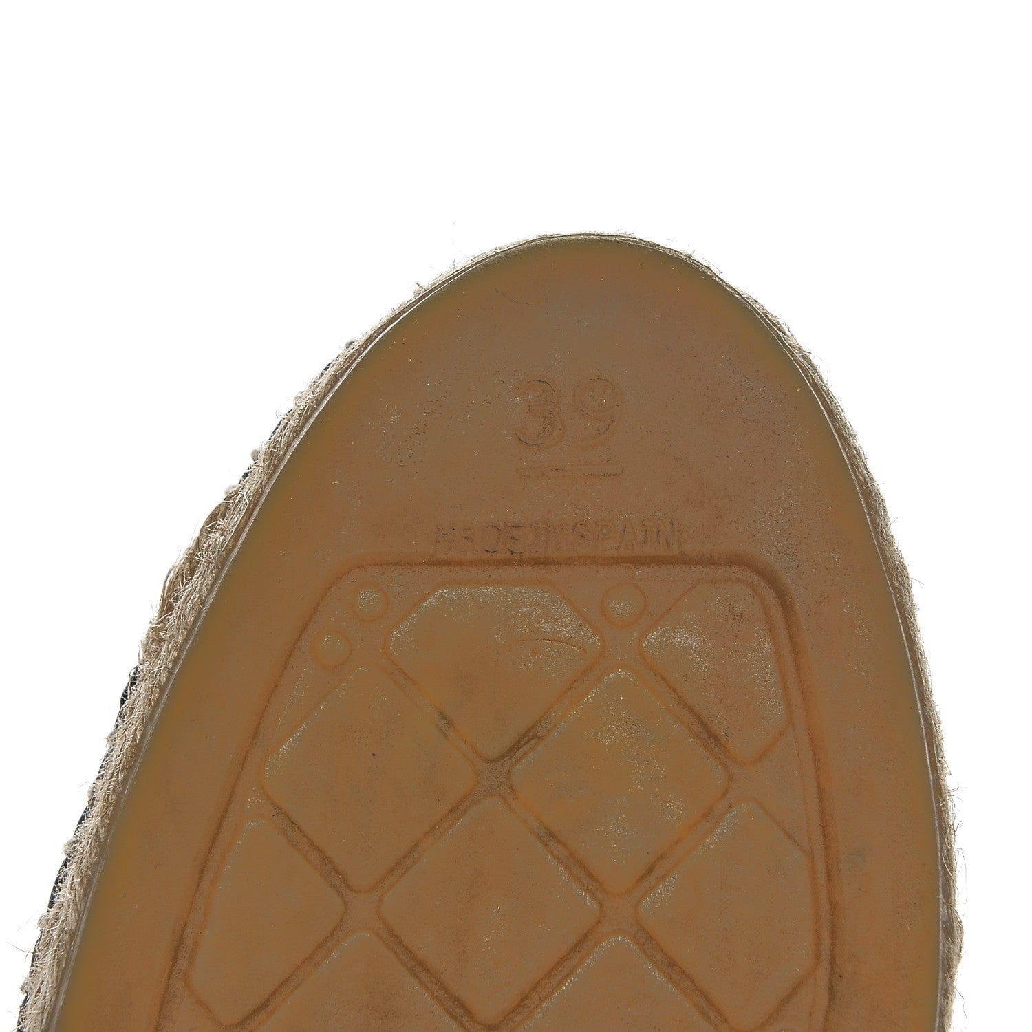 Chanel Lambskin CC Espadrilles 39 Black 6 of 7