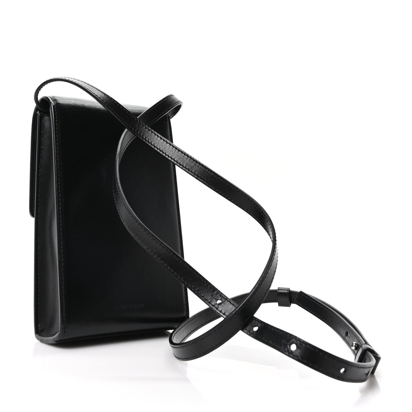 Box Calfskin Mini 4G Vertical Bag Black