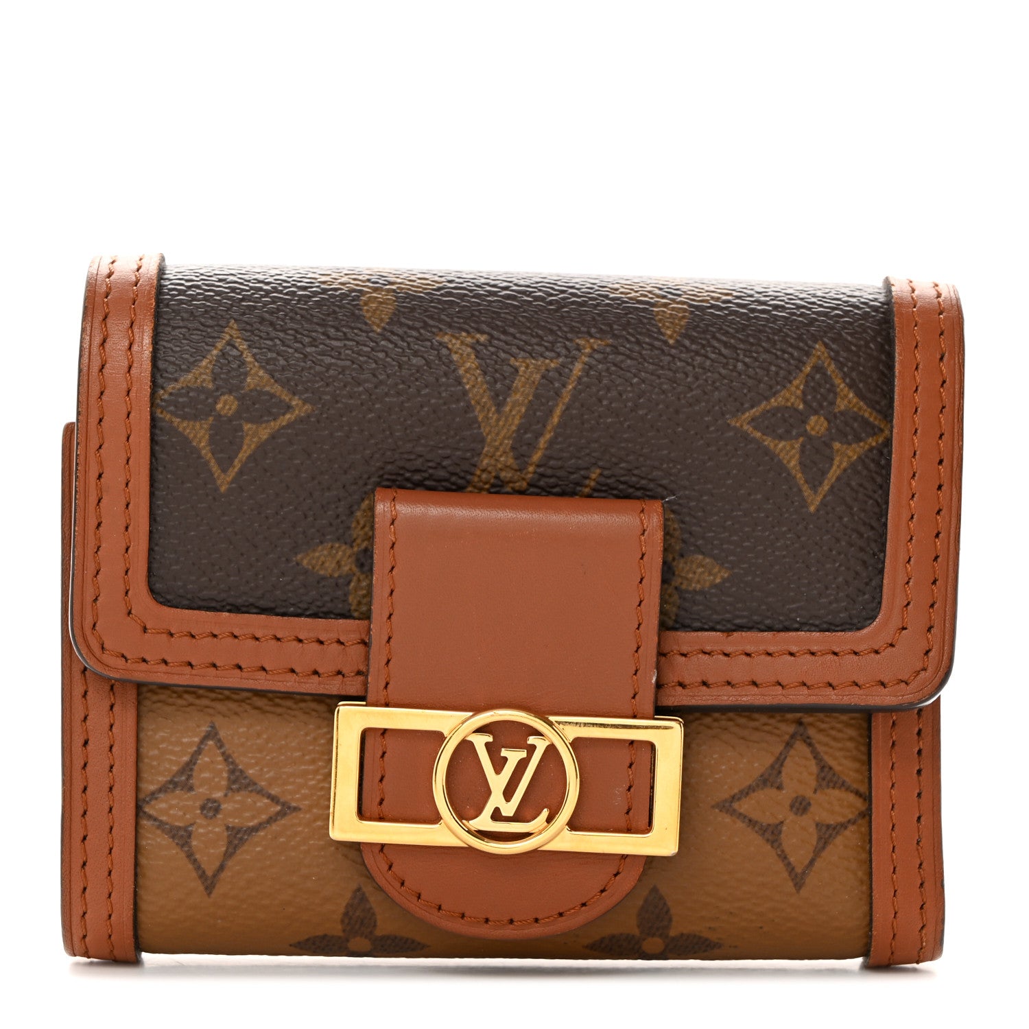 Louis Vuitton Reverse Monogram Dauphine Wallet 1 of 9