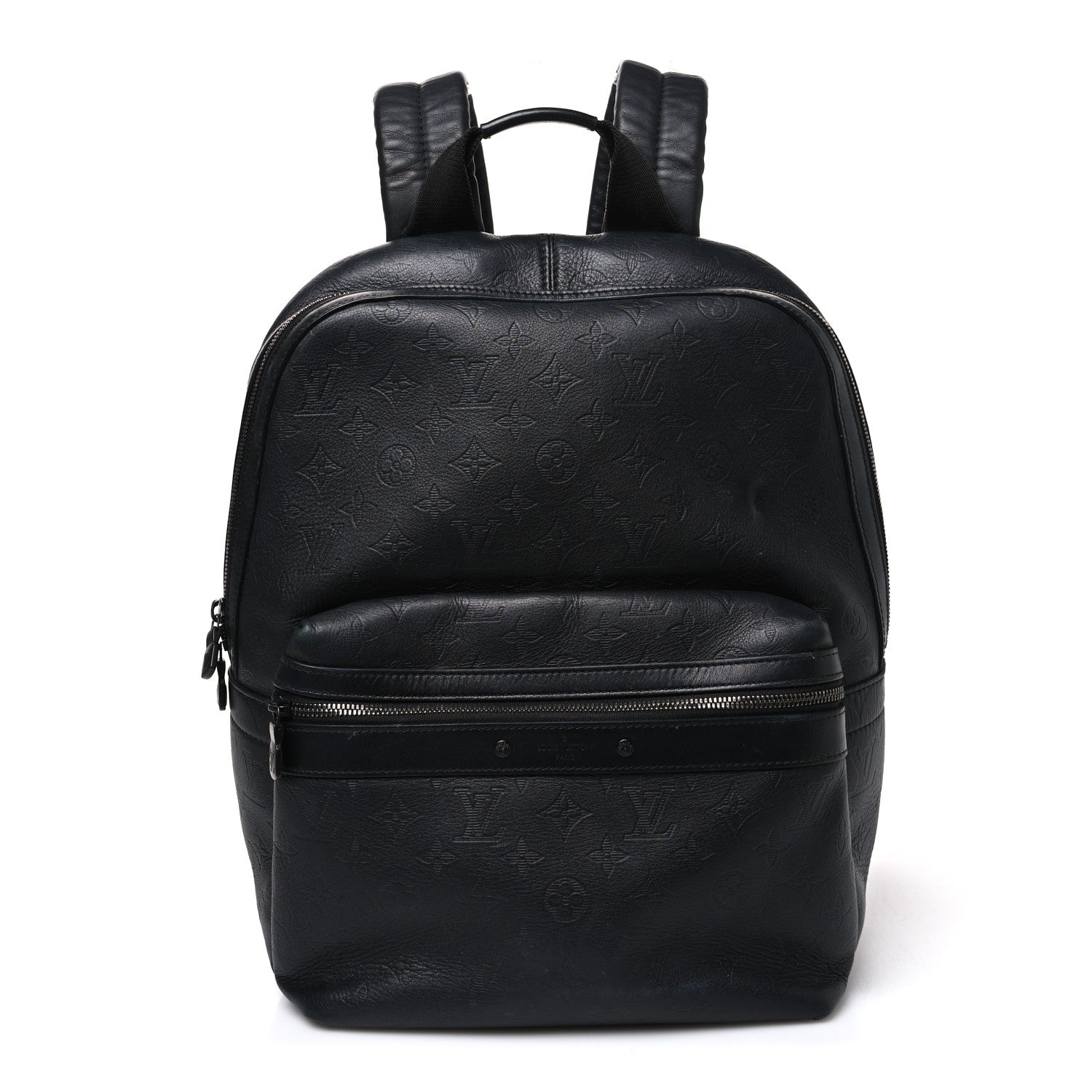 Louis Vuitton Calfskin Monogram Shadow Sprinter Backpack Black 1 of 10