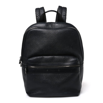 Louis Vuitton Calfskin Monogram Shadow Sprinter Backpack Black 1 of 10