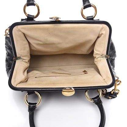 Marc Jacobs Calfskin Quilted Stam Black 4 of 13