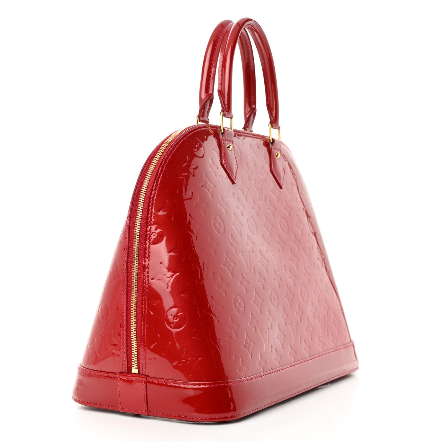 Louis Vuitton Vernis Alma GM Pomme D'Amour 3 of 9