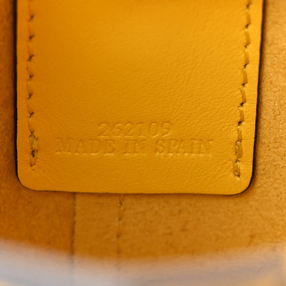 Loewe Calfskin Mini Balloon Bucket Bag Yellow 7 of 10