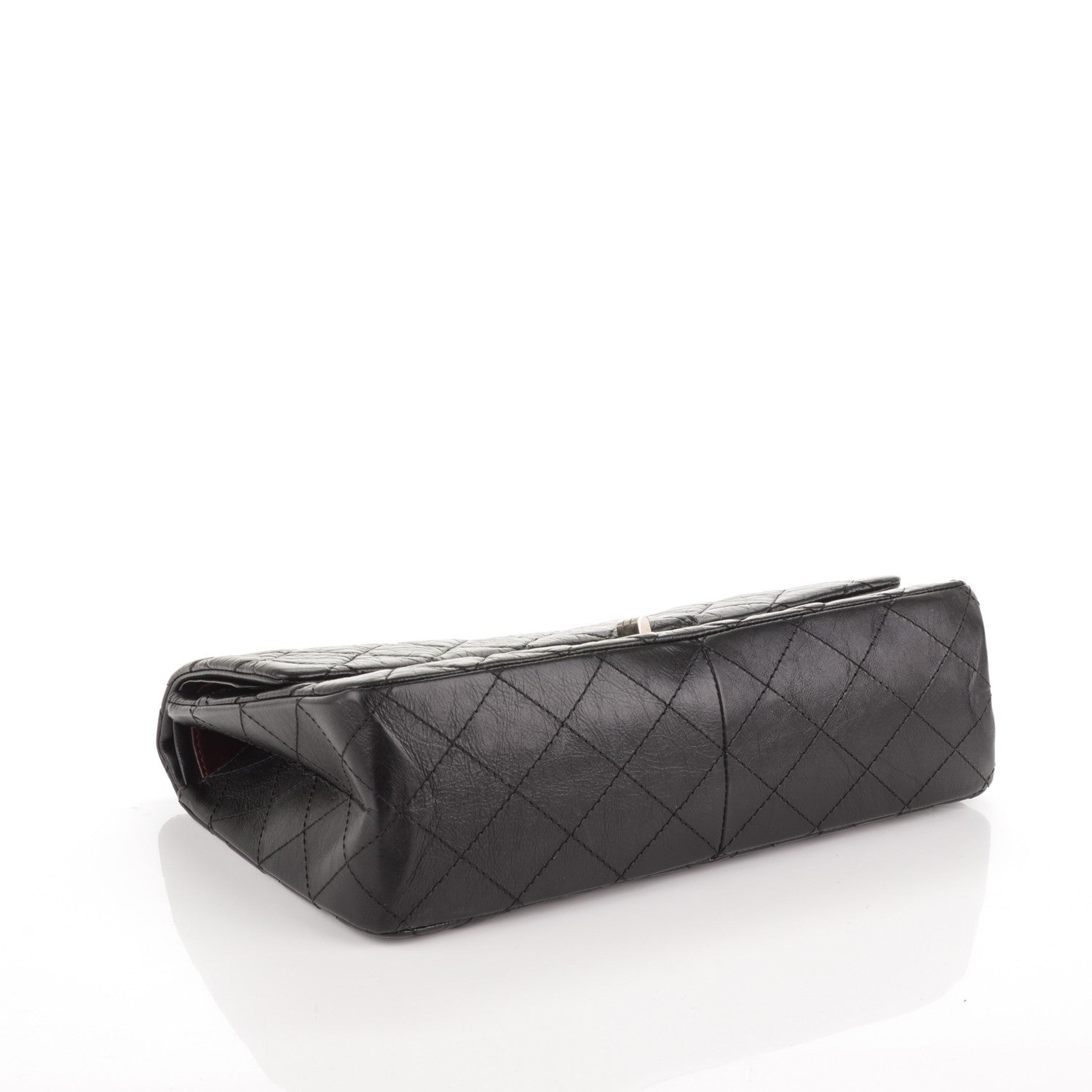 Chanel Aged Calfskin Quilted 2.55 Reissue 227 Flap Black 4 of 8