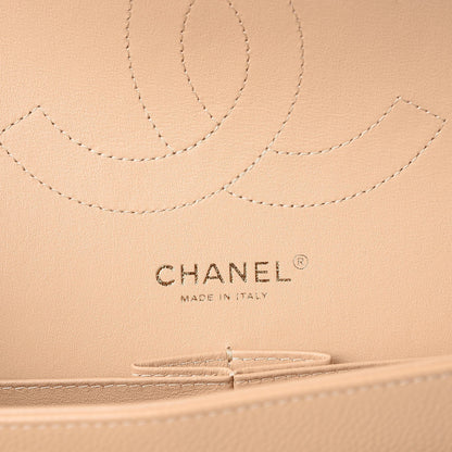 Chanel Caviar Quilted Jumbo Double Flap Beige Clair 7 of 9