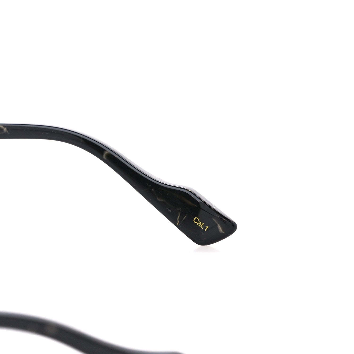 Gucci Metal Rectangular Frame Sunglasses GG1221S Gold Black 7 of 9