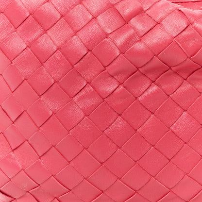 Bottega Veneta Nappa Intrecciato Teen Jodie Hobo Cranberry 9 of 11