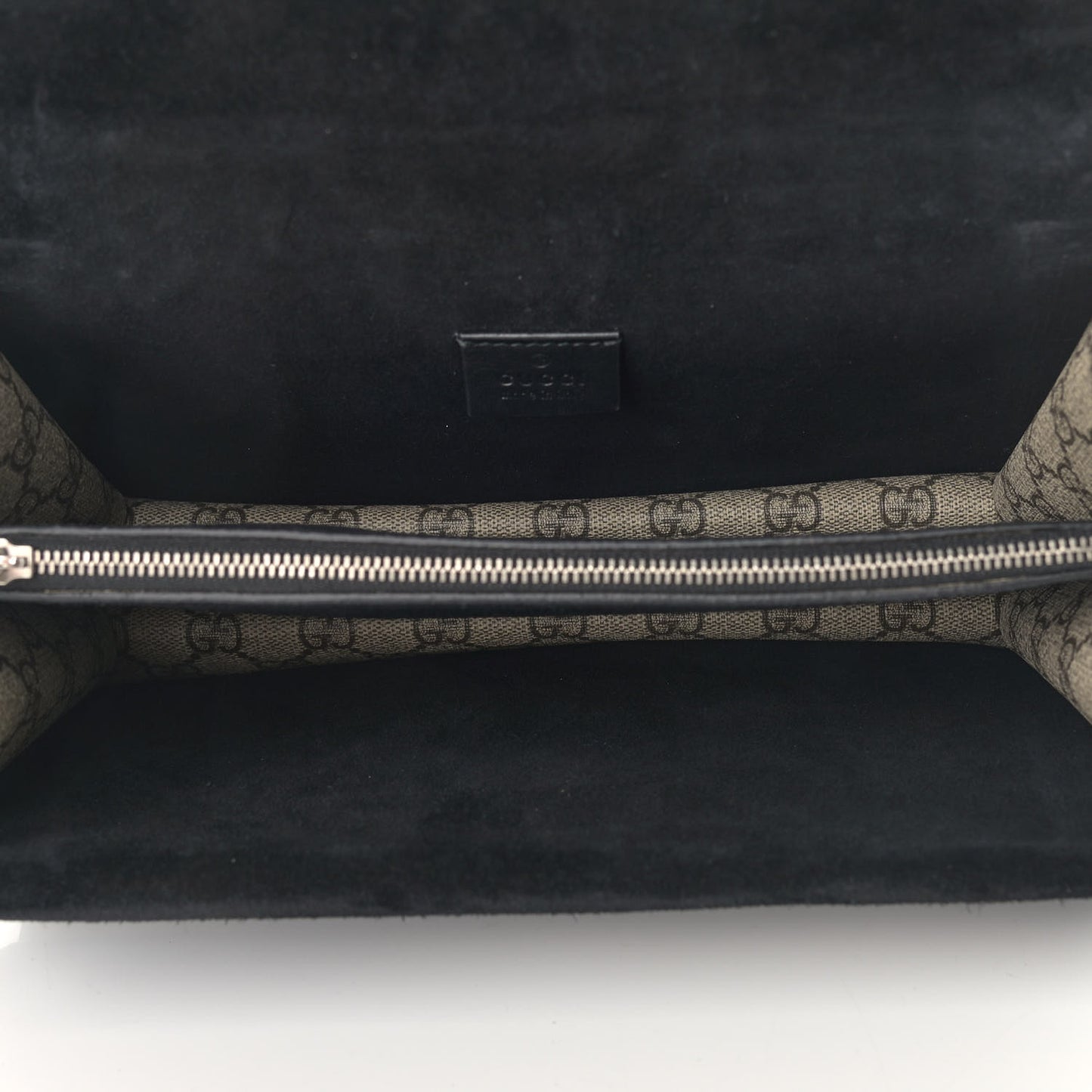 GG Supreme Monogram Small Dionysus Shoulder Bag Black