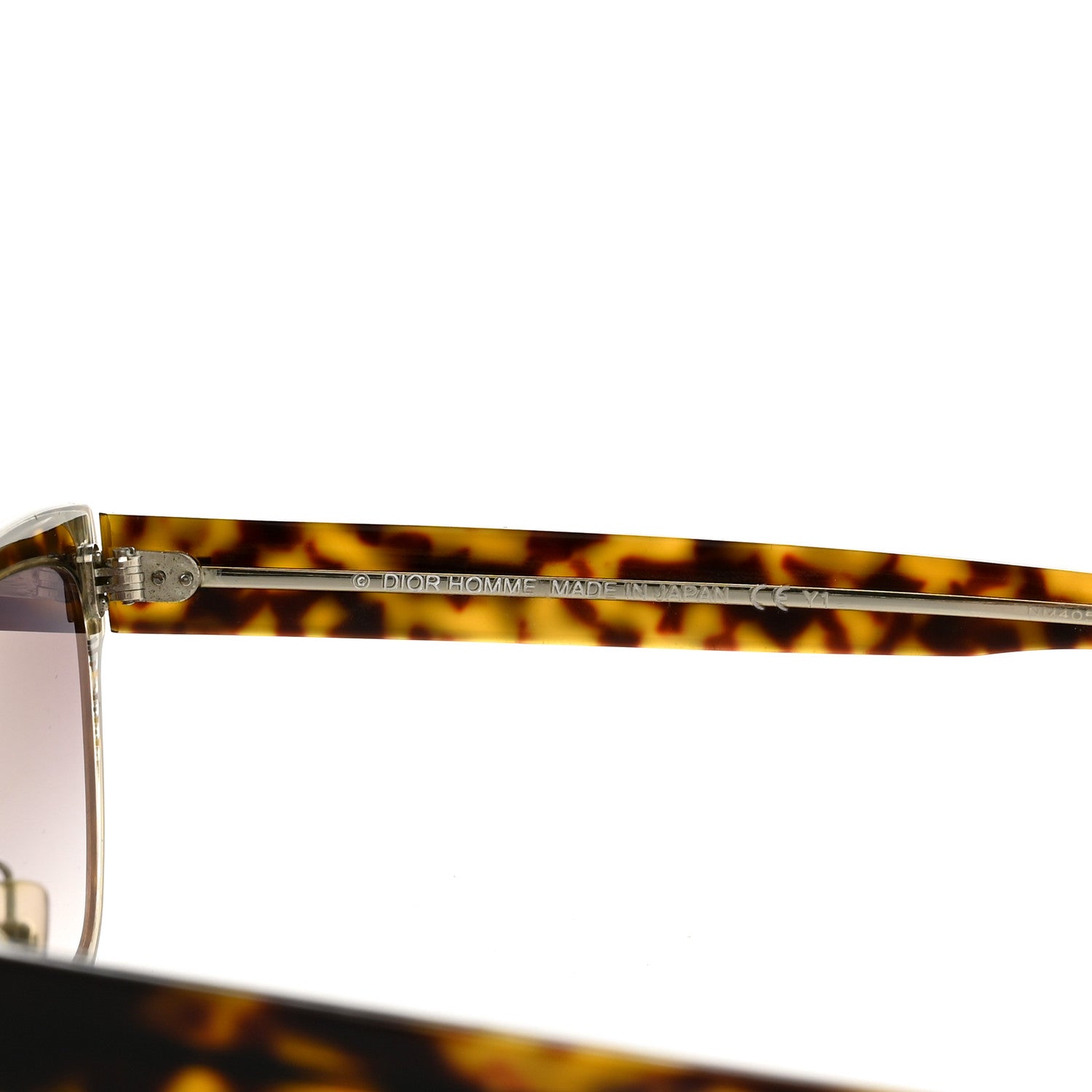Christian Dior HOMME Acetate Black Tie 2.0 Sunglasses Tortoise 6 of 7