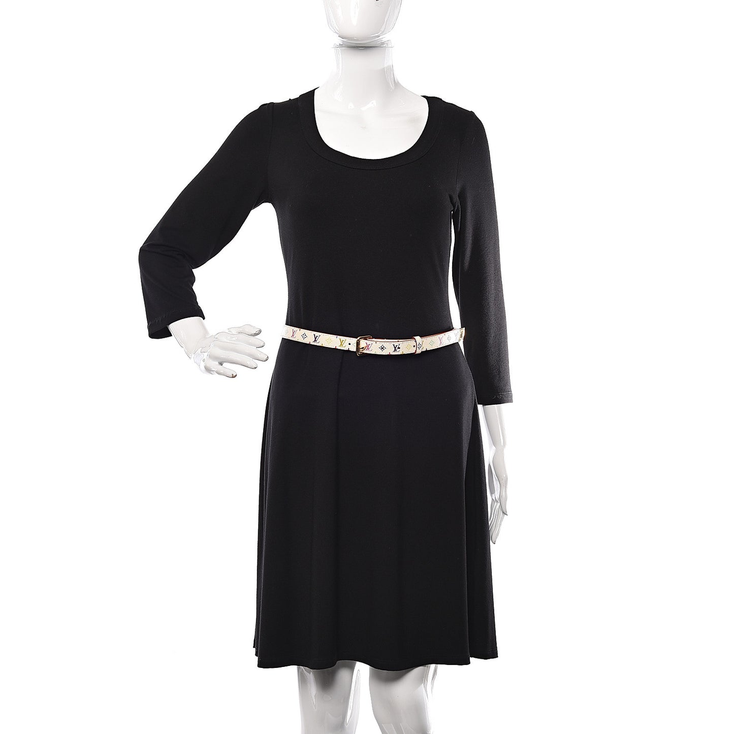 Monogram Multicolor Belt 80 32 White