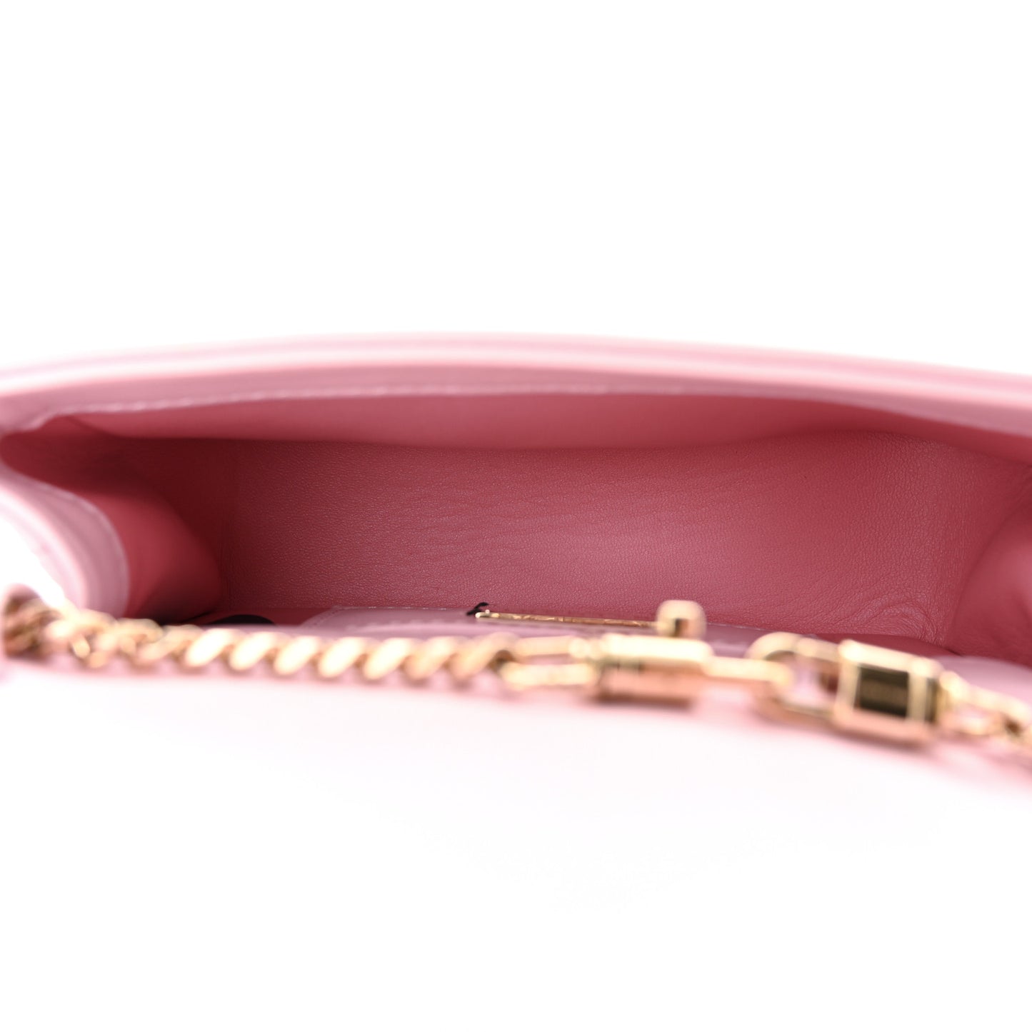 Calfskin Matelasse Serpenti Cabochon Shoulder Bag Pink