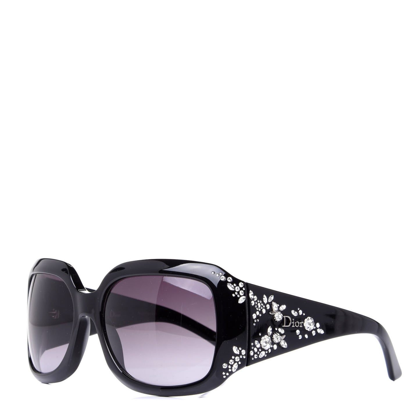 Crystal Minuit Sunglasses Black