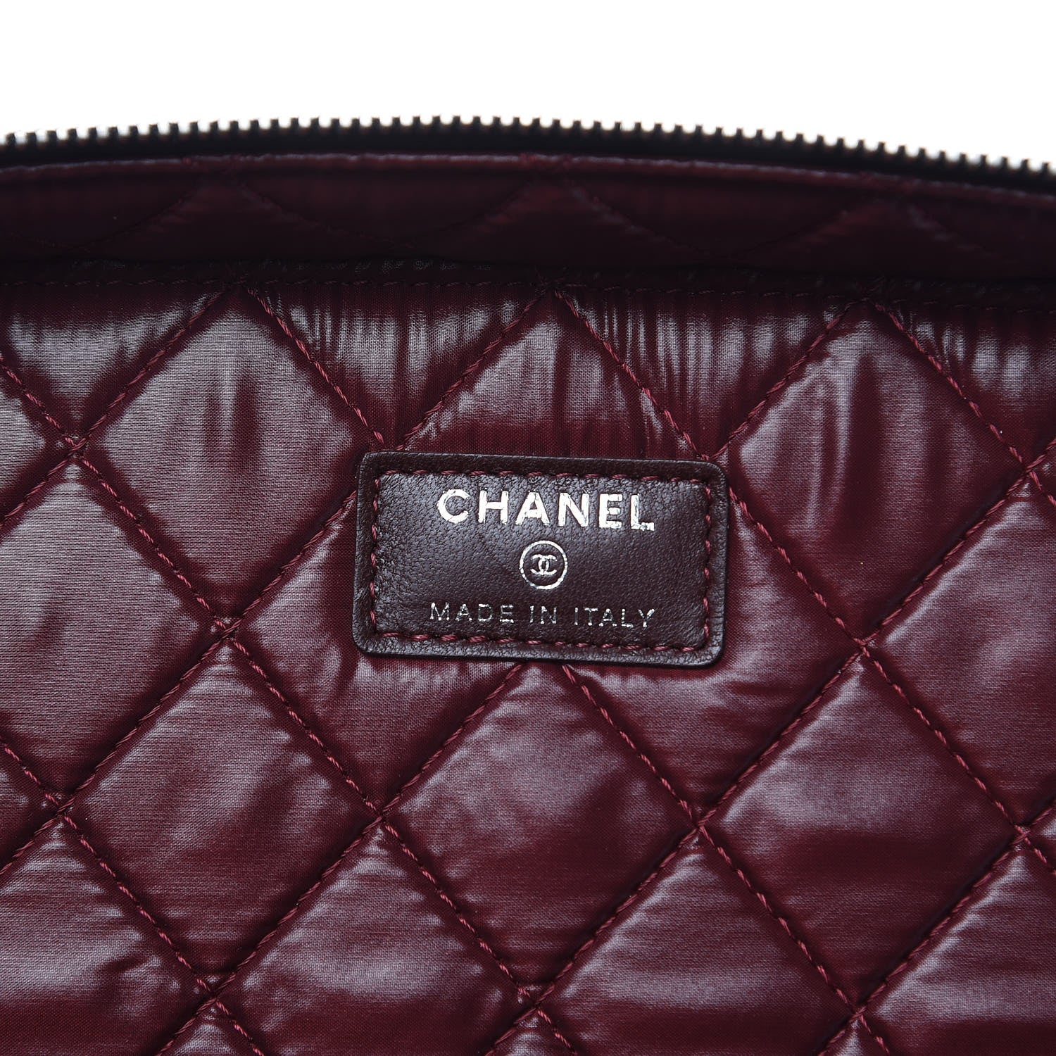 Chanel Lambskin Quilted Small Vanity Pouch Black 6 of 10