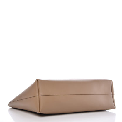 Saint Laurent Calfskin Large Shopping Tote Dark Beige 5 of 8