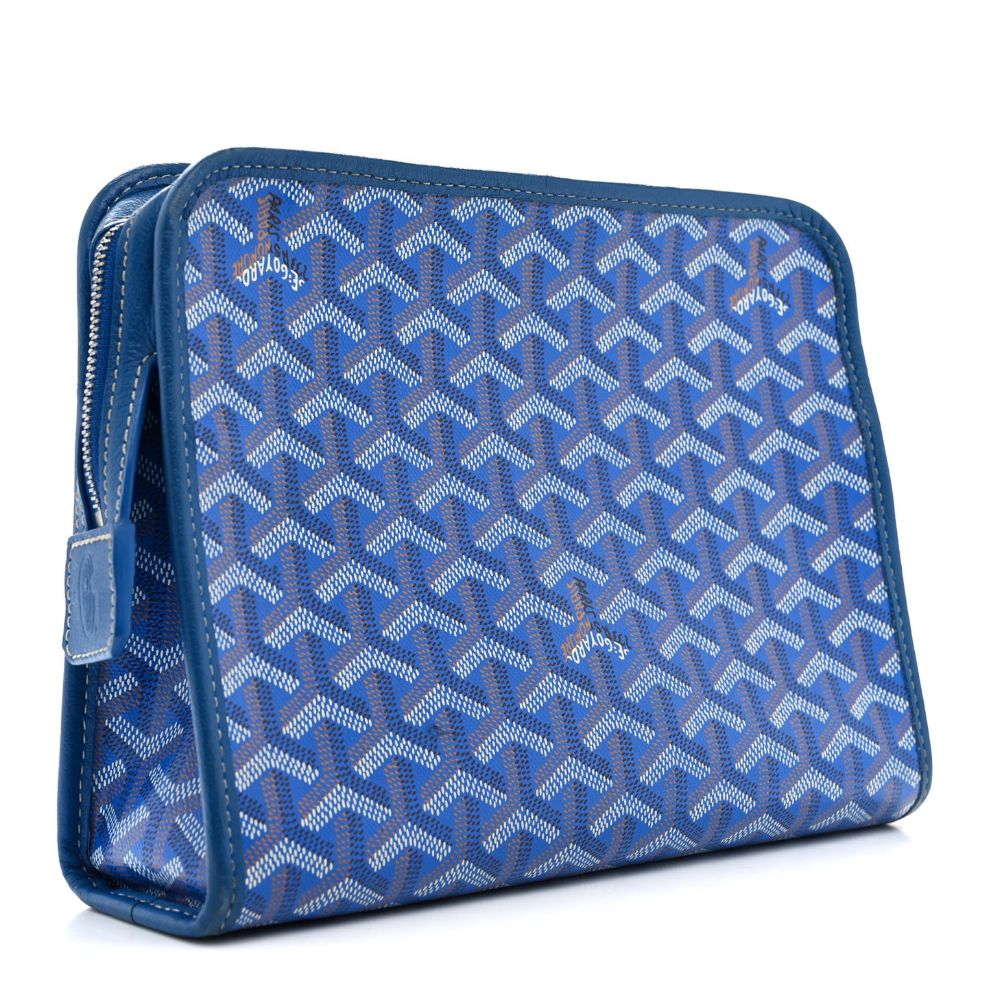 Goyardine Jouvence Toiletry Pouch Sky Blue
