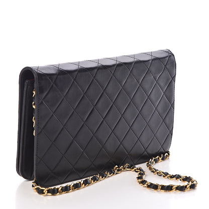 Chanel Lambskin Quilted Small Single Flap Bag Black 3 of 10