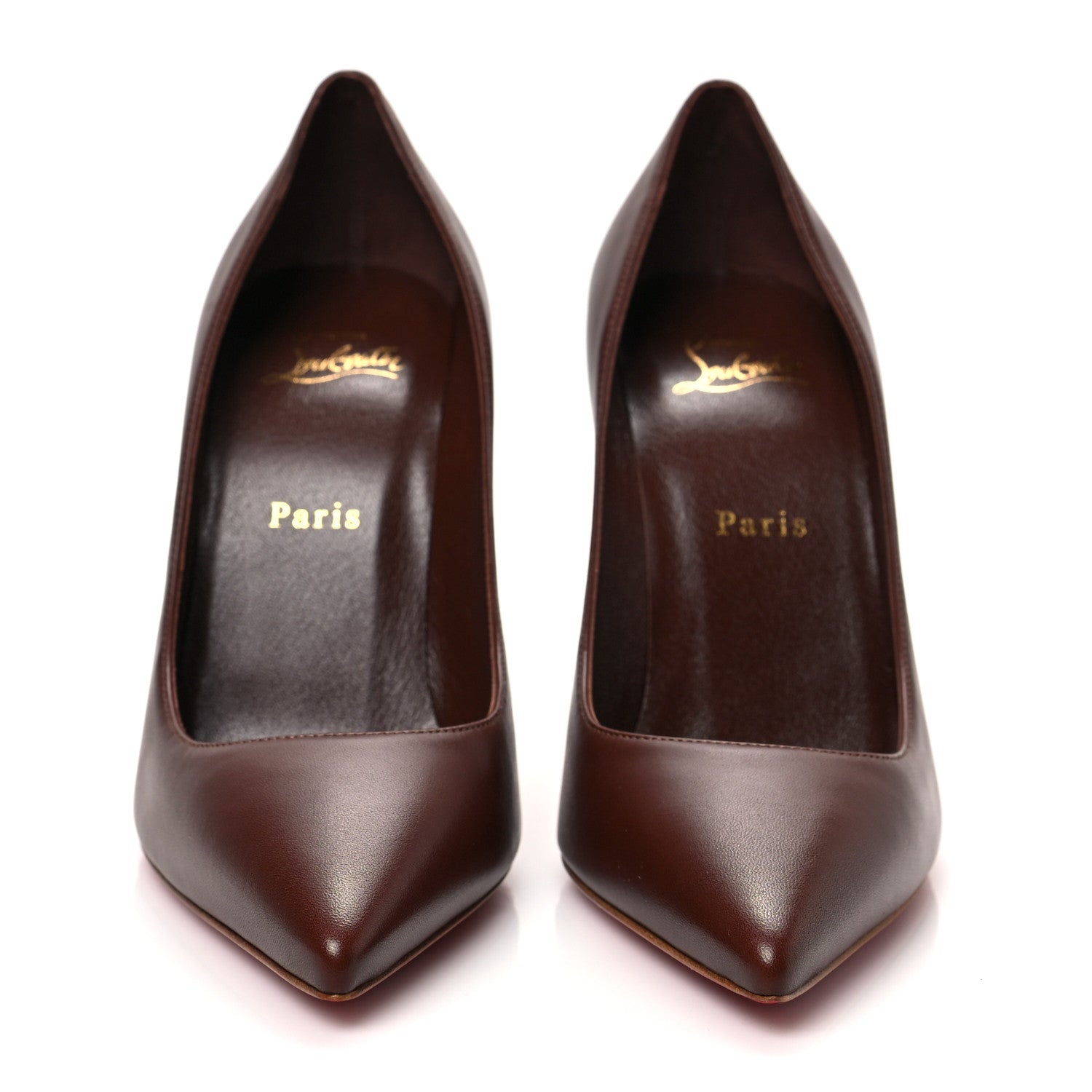 Christian Louboutin Nappa Kate 100 Pumps 38.5 Nude 7 2 of 8