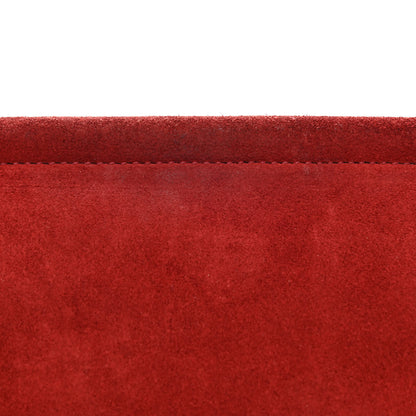 Chloe Calfskin Suede Medium Faye Shoulder Bag Plum Purple 11 of 12