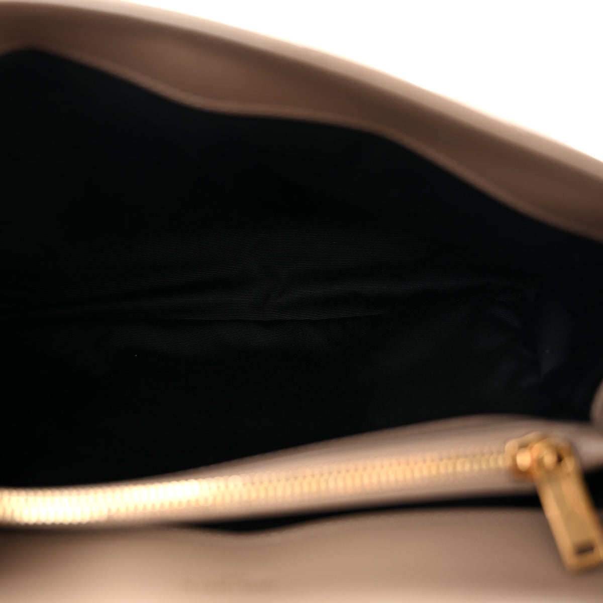 Calfskin Y Quilted Monogram Medium Loulou Chain Satchel Dark Beige