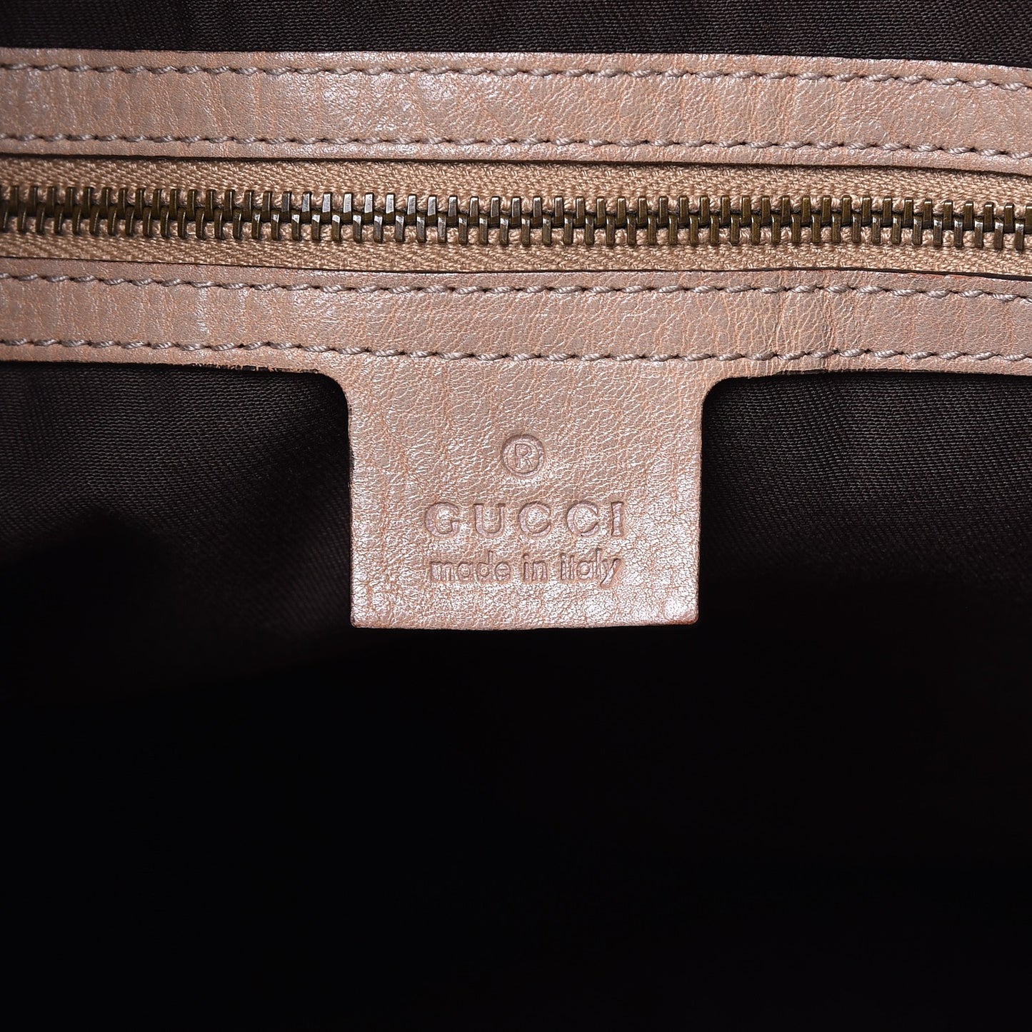 Monogram Large Jockey Hobo Beige