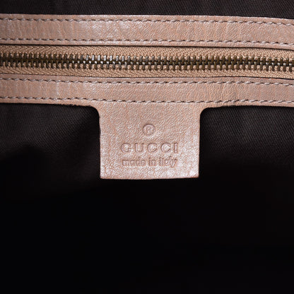 Gucci Monogram Large Jockey Hobo Beige 6 of 12