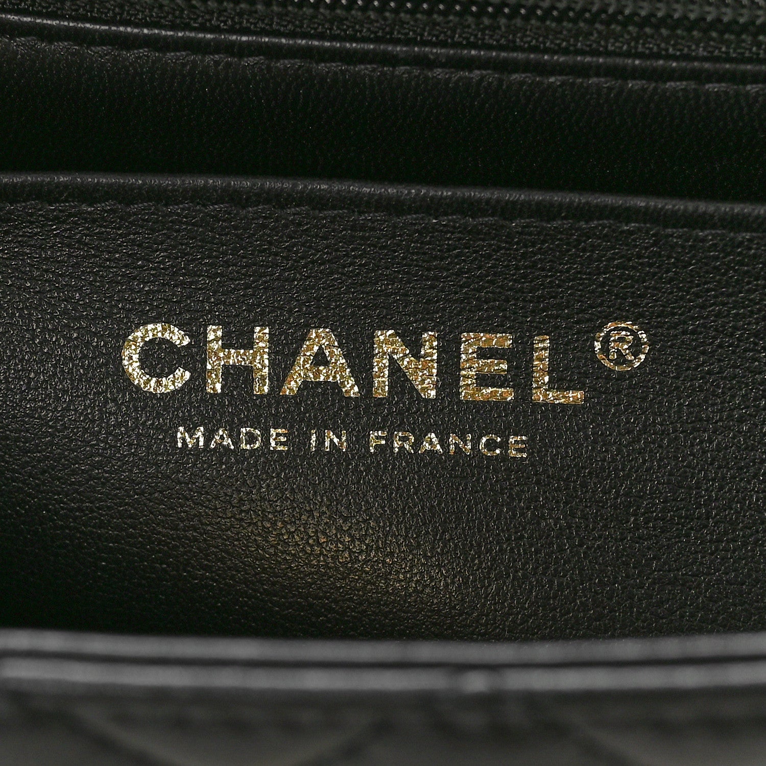 Chanel Lambskin Quilted Mini Top Handle Rectangular Flap Black 6 of 10