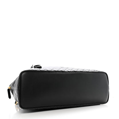 Saint Laurent Calfskin Quilted ES Giant Travel Bag Black 3 of 11
