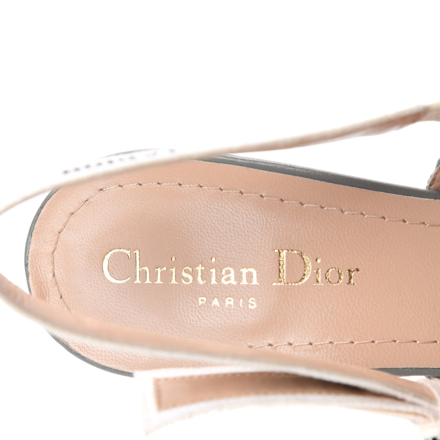 Christian Dior Technical Canvas Ribbon J Adior Slingback 65mm Pumps 40 Grey Stone 8 of 10
