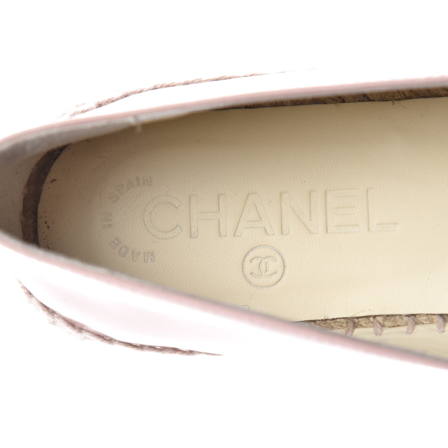 Chanel Patent CC Espadrilles 36 Pink 6 of 12