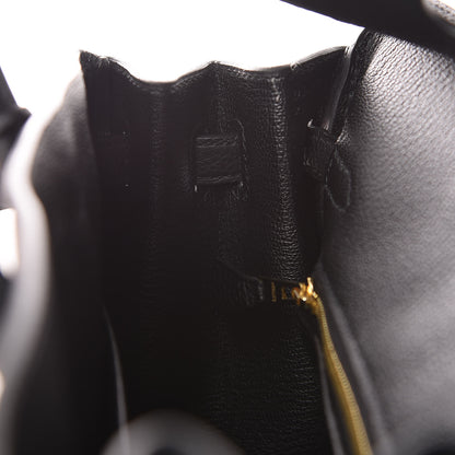 Hermes Togo Birkin 25 Black 14 of 37