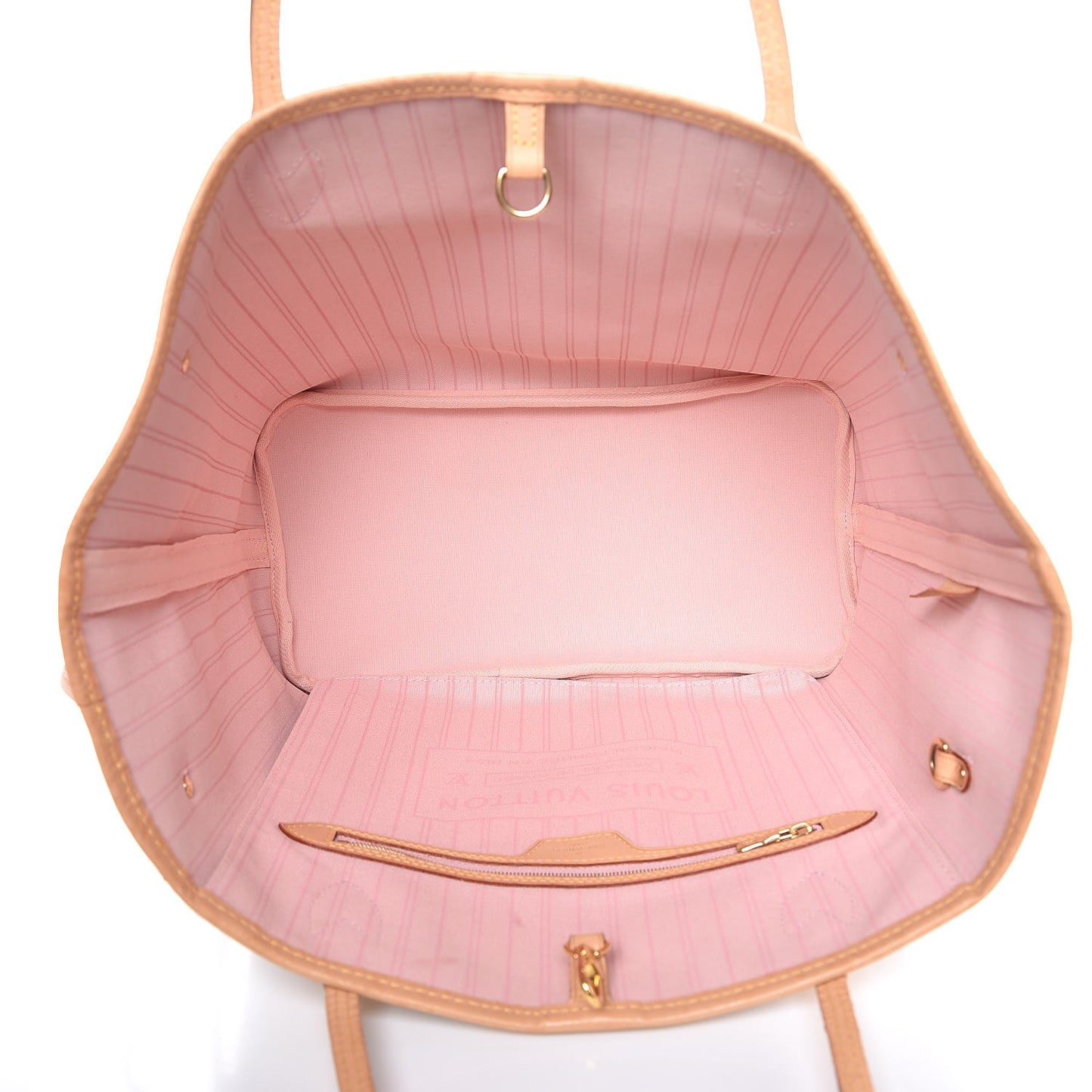 Damier Azur Neo Neverfull MM Rose Ballerine