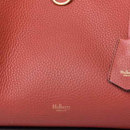 Mulberry Heavy Grain Iris Tote Rust 8 of 10