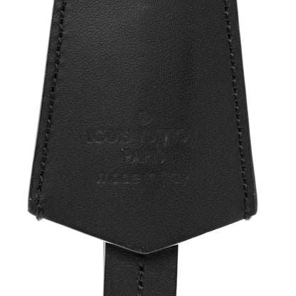Louis Vuitton Calfskin Clochette Bag Charm Key Holder Black 3 of 4