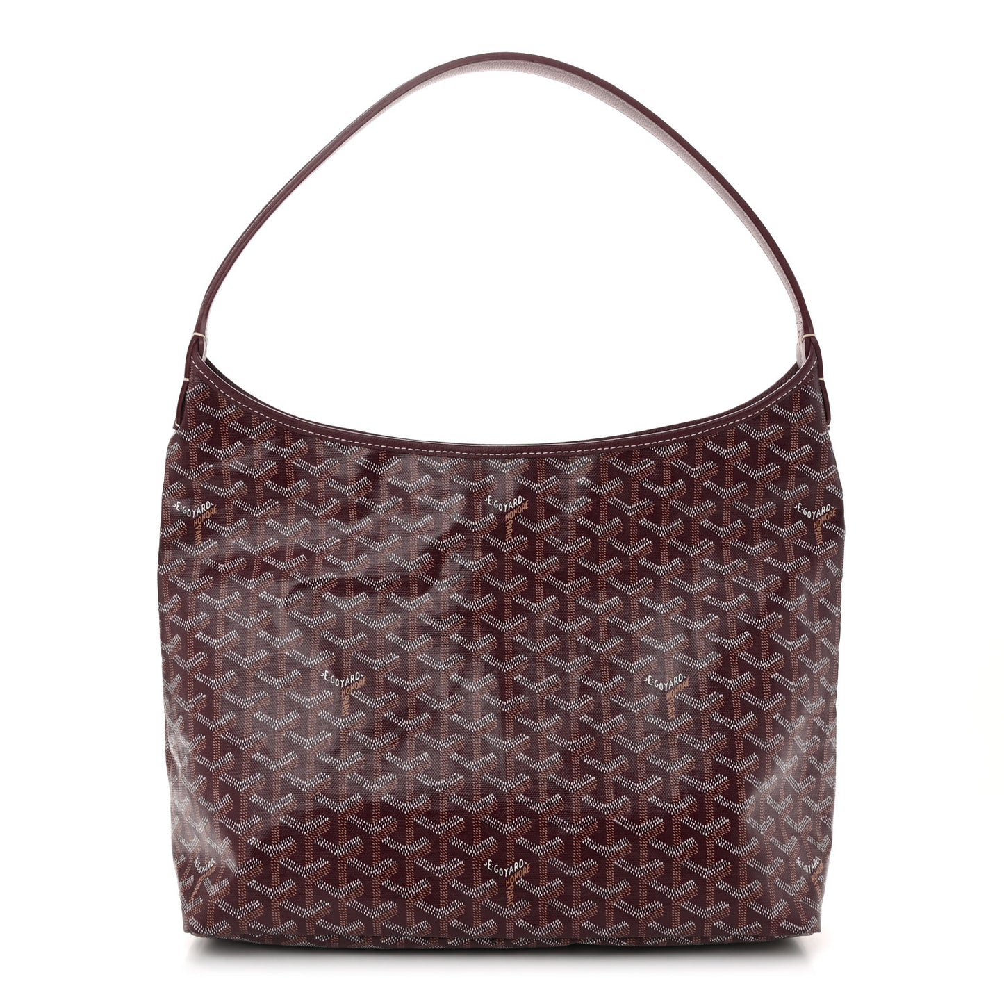 Goyardine Boheme Hobo Burgundy